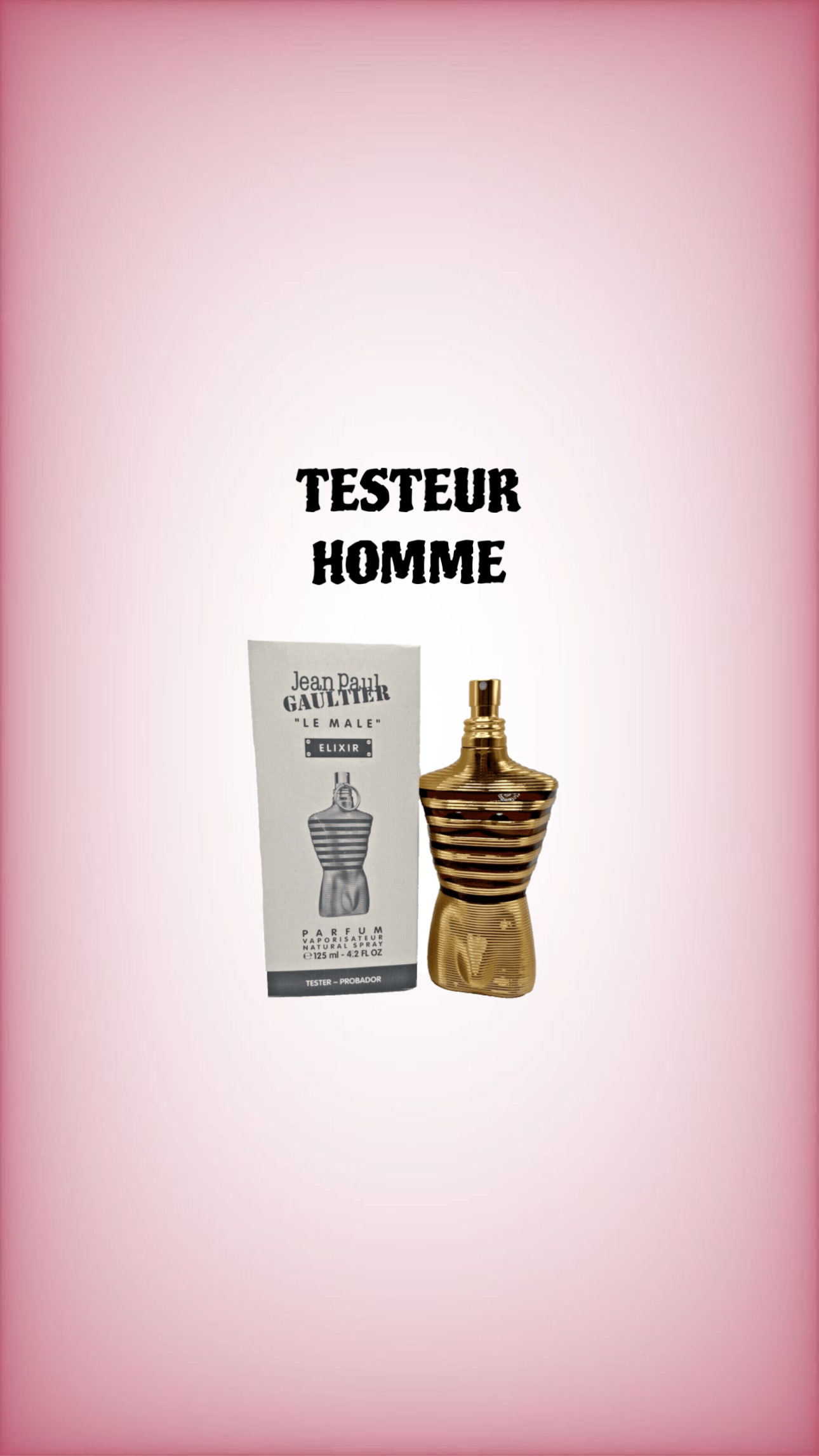 TESTEUR HOMME